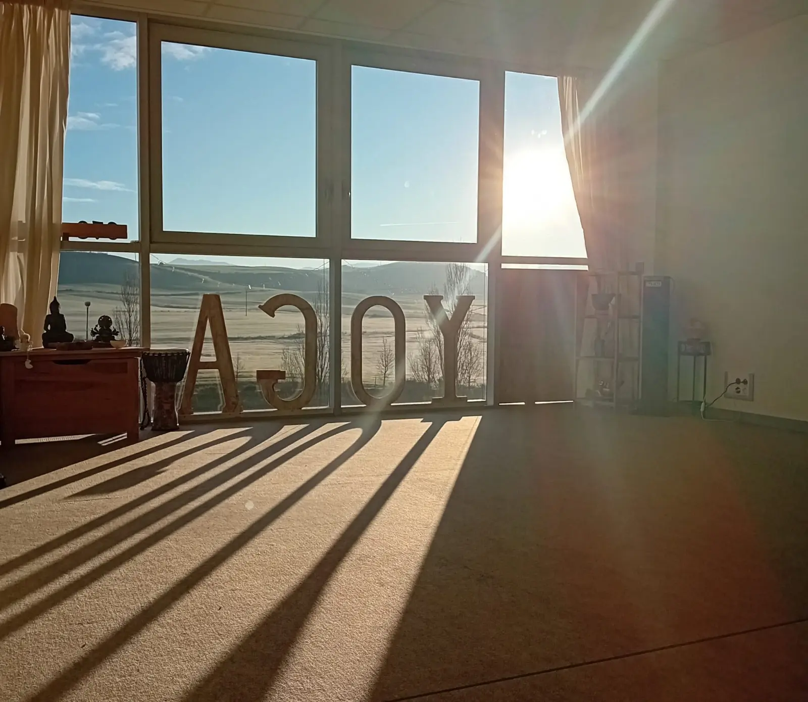 Clase de Hatha Yoga en Alaya Mutilva