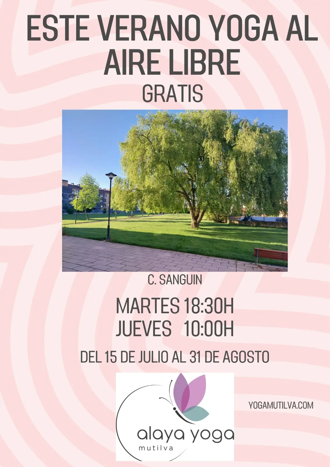 Yoga de Verano al Aire Libre