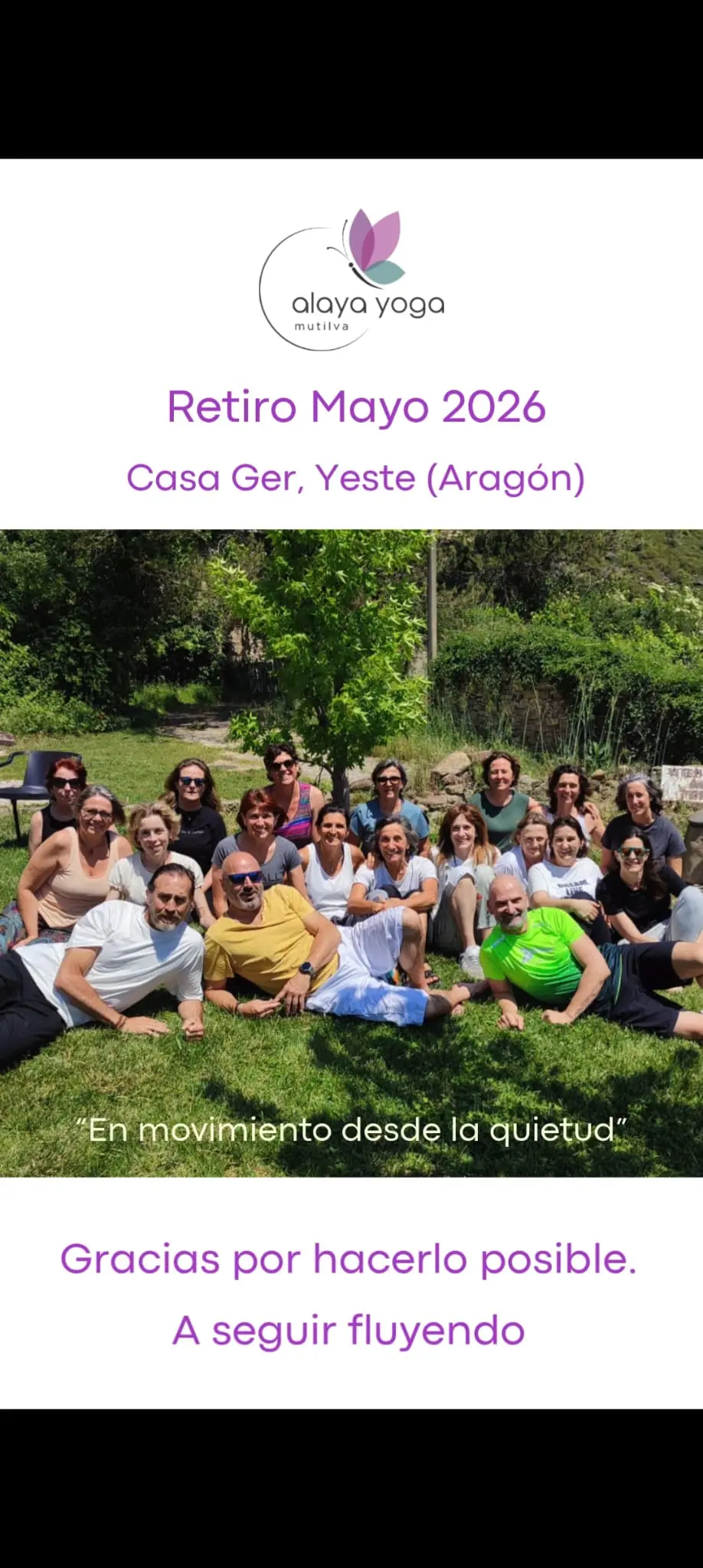 Grupo de Retiros Alaya Yoga
